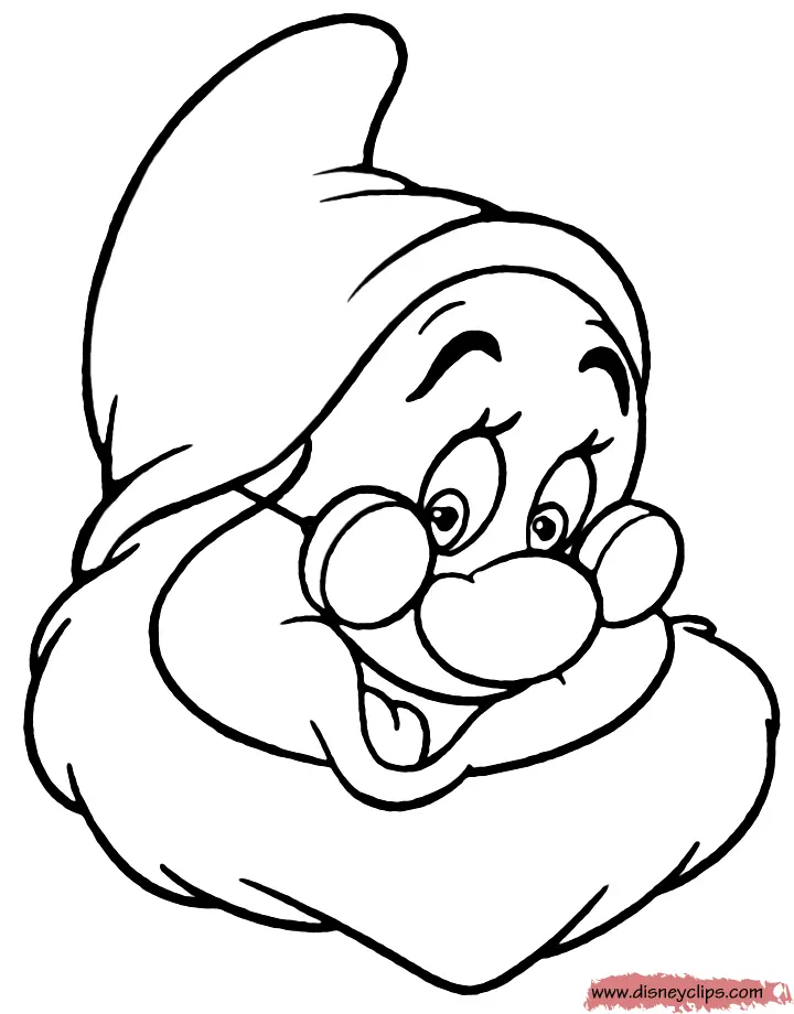 Snow White and the Seven Dwarfs Coloring Pages 11