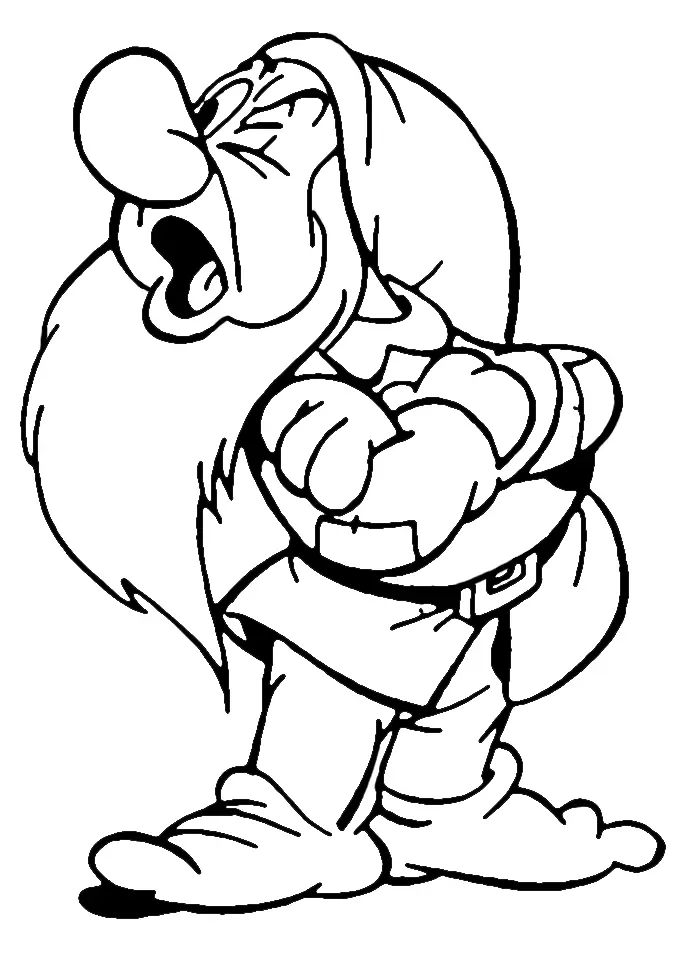 Snow White and the Seven Dwarfs Coloring Pages 33