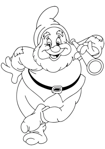 Snow White and the Seven Dwarfs Coloring Pages 35