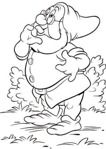 Snow White and the Seven Dwarfs Coloring Pages 37