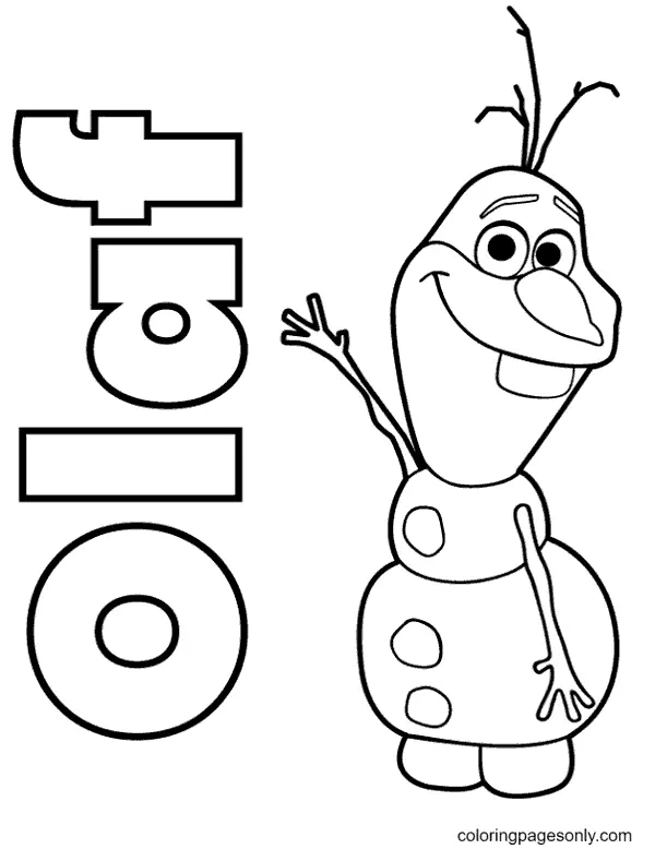 Muneco Nieve Para Colorear 56
