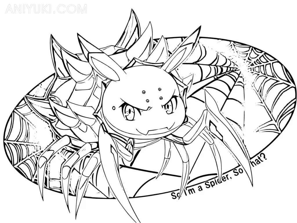 So I m a Spider So What Coloring Pages 4