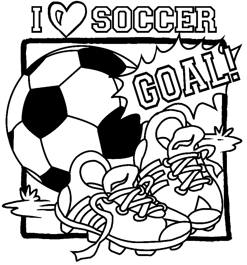Futebol para colorir 16