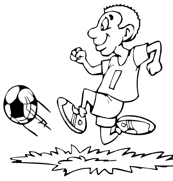 Futebol para colorir 21