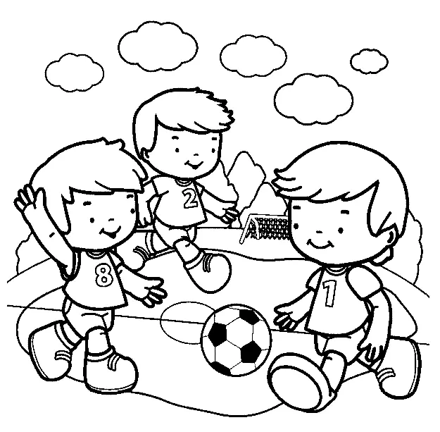 Futebol para colorir 30
