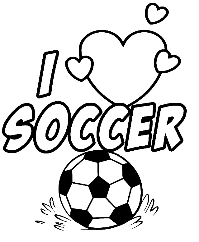 Futebol para colorir 34