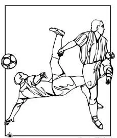 Futebol para colorir 4