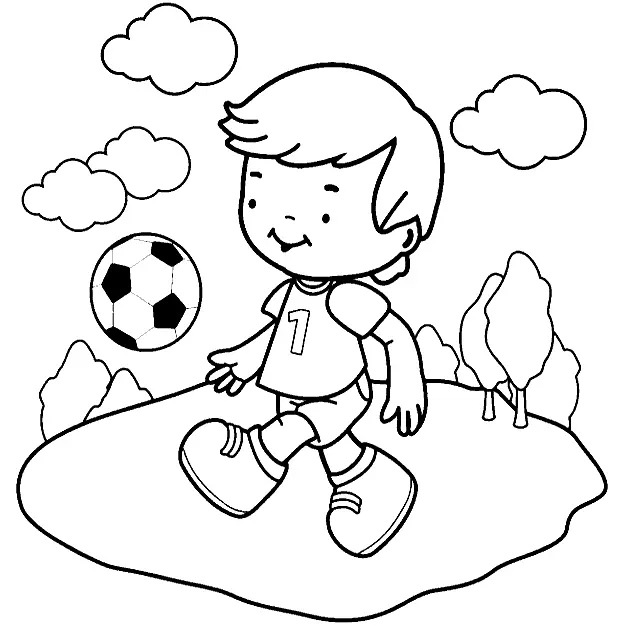 Futebol para colorir 57