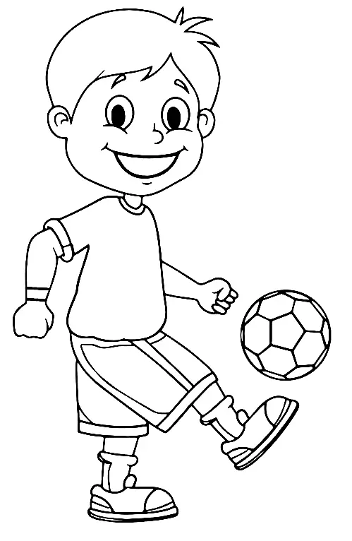 Futebol para colorir 73