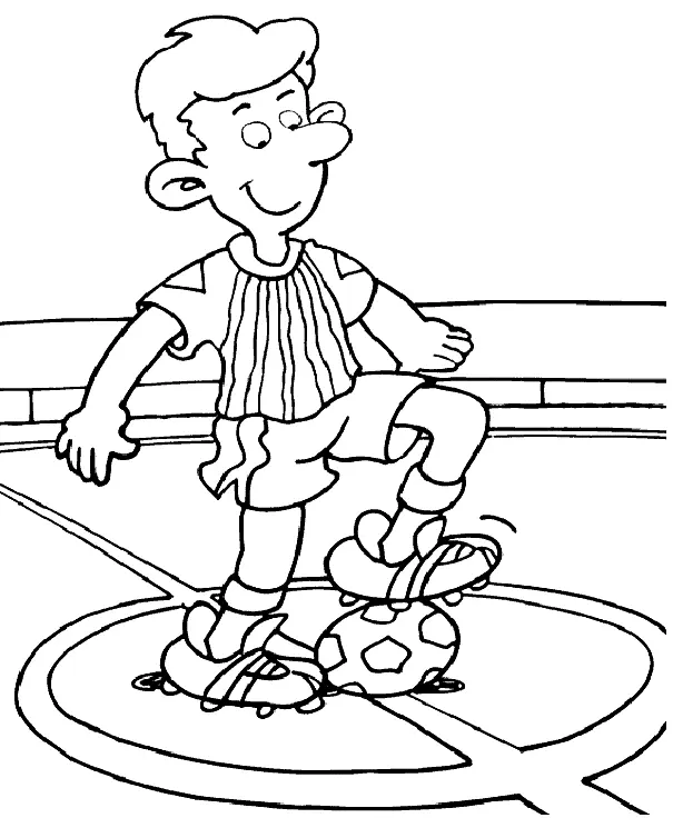 Futebol para colorir 75
