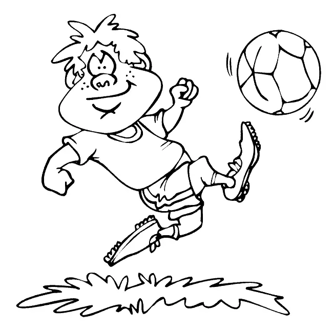Fußball Ausmalbilder