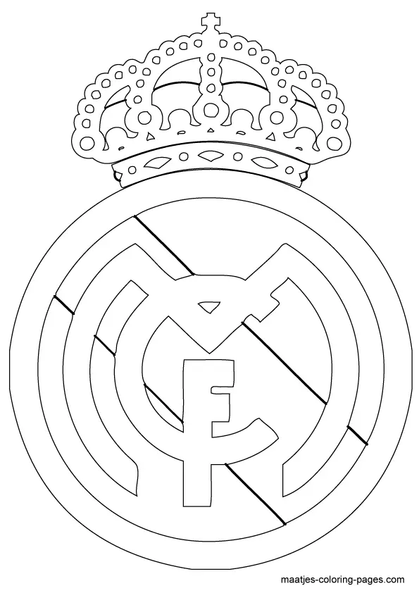 Fußball-Logos Ausmalbilder 13