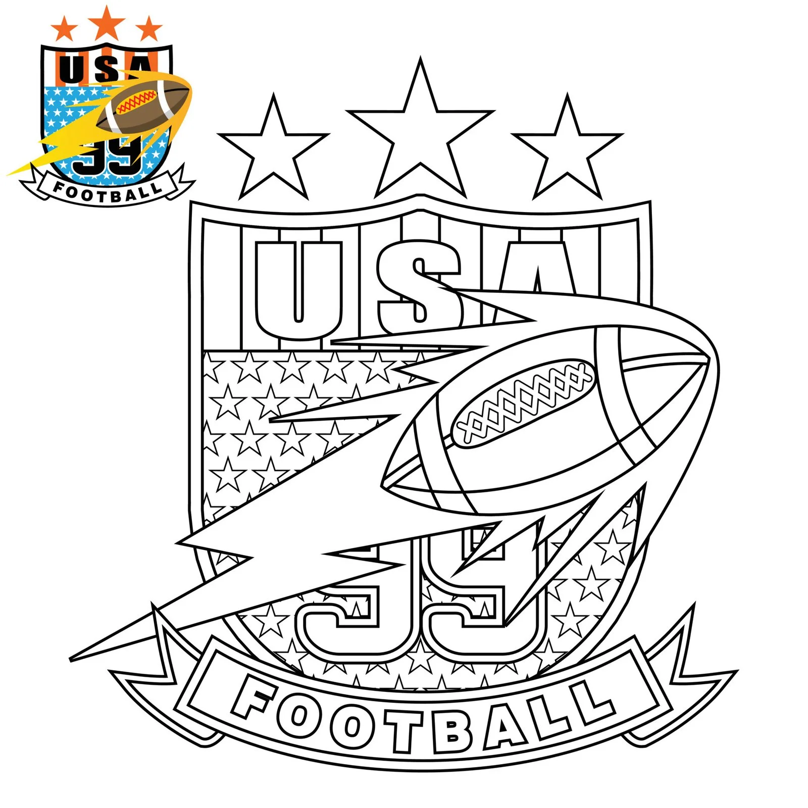 Fußball-Logos Ausmalbilder 29