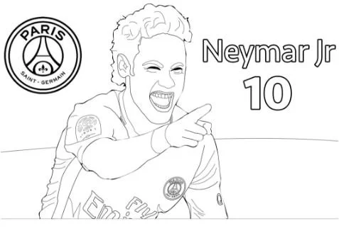 Jugadores De Futbol Para Colorear 113