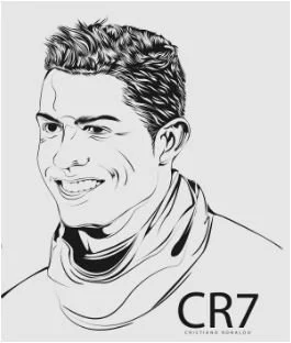 Jugadores De Futbol Para Colorear 21
