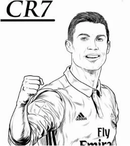 Jugadores De Futbol Para Colorear 3
