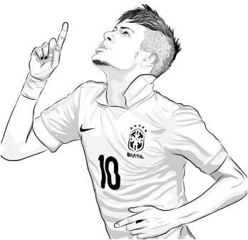 Jugadores De Futbol Para Colorear 32