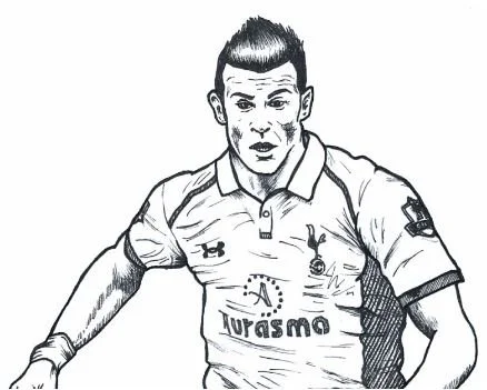 Jugadores De Futbol Para Colorear 56