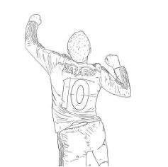 Jugadores De Futbol Para Colorear 63