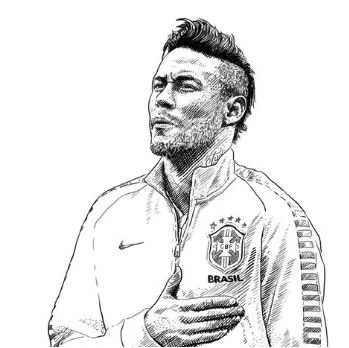 Jugadores De Futbol Para Colorear 7