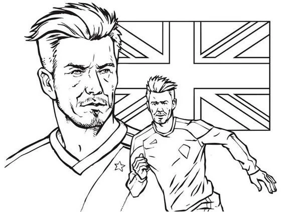 Jugadores De Futbol Para Colorear 79
