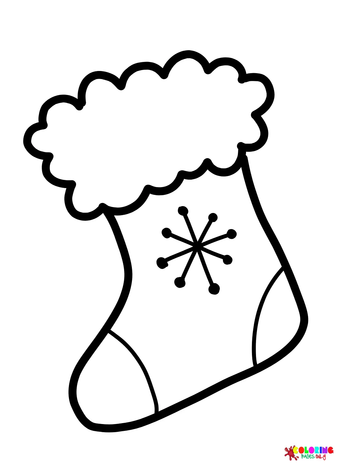 Calcetines Para Colorear 4