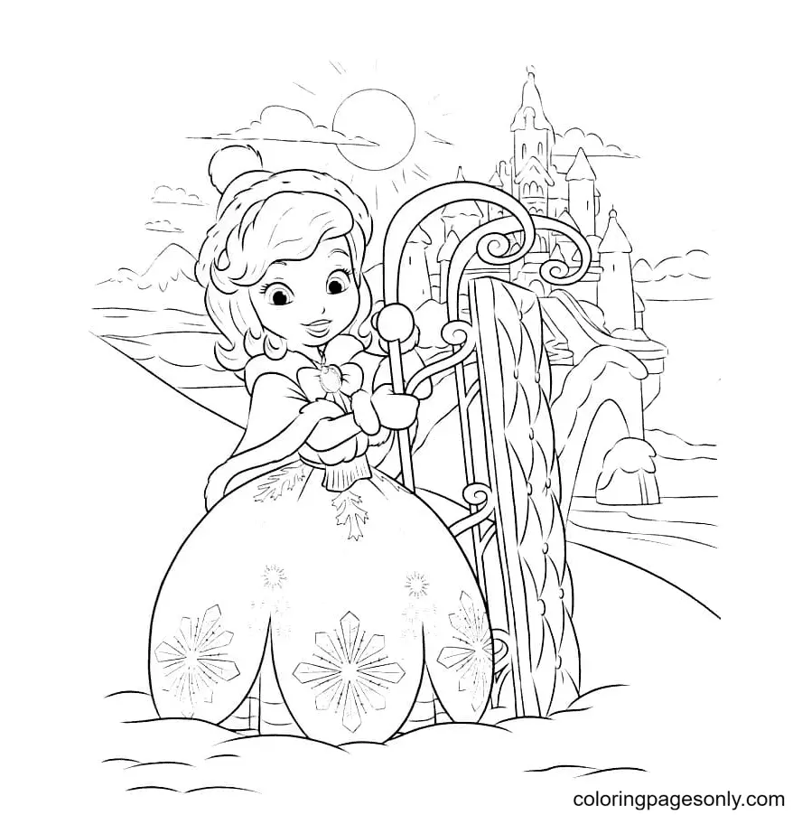 Sofia La Primera Para Colorear 50
