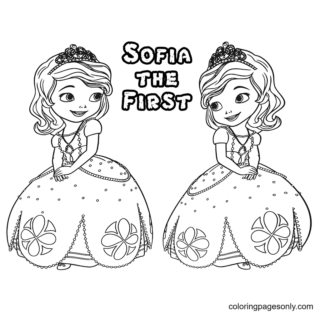 Sofia La Primera Para Colorear 68