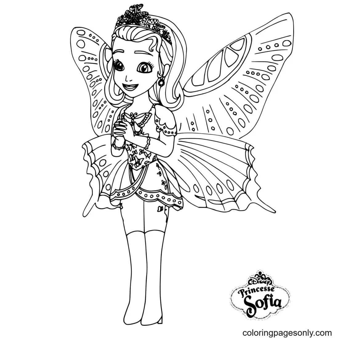 Sofia La Primera Para Colorear 73