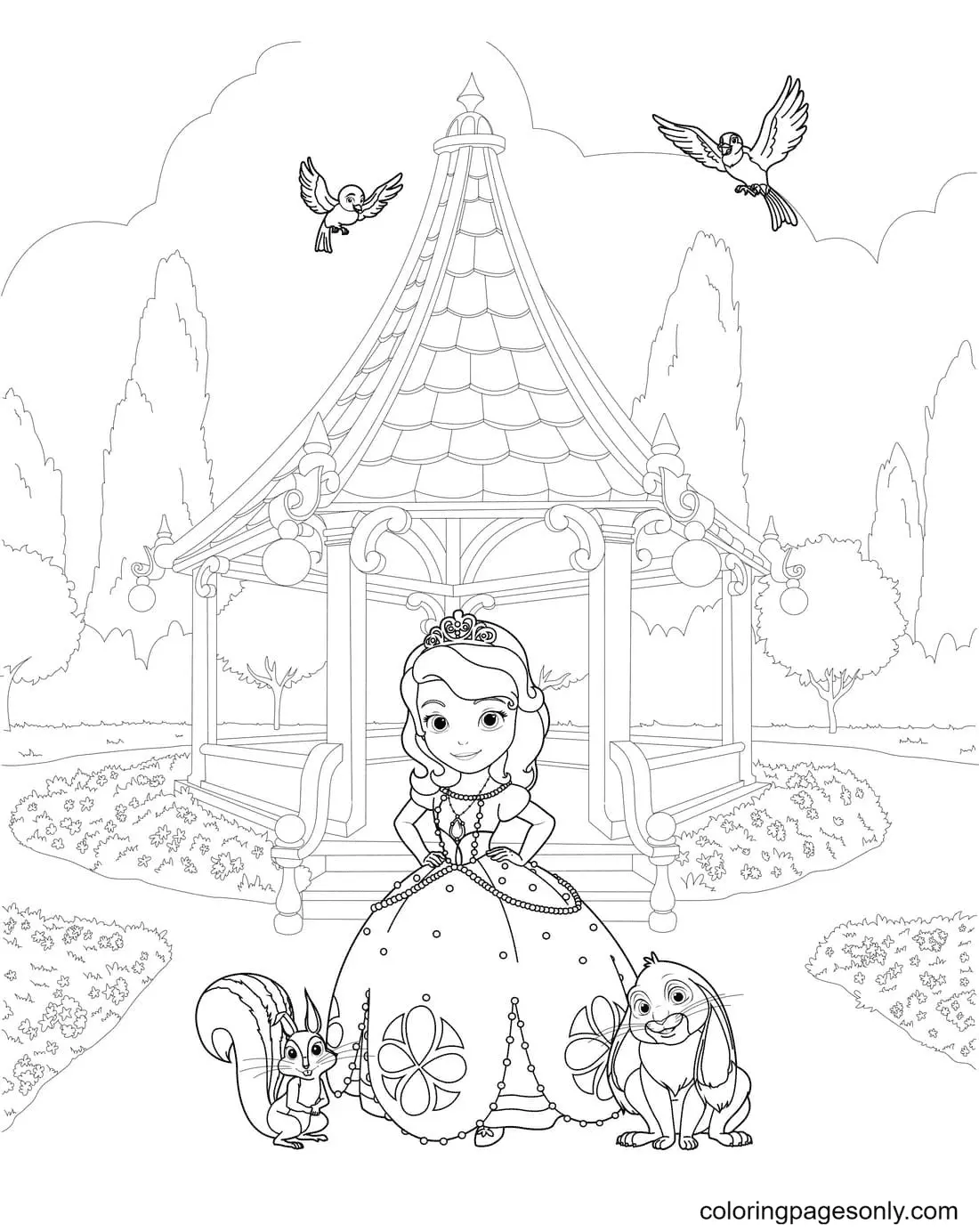 Sofia La Primera Para Colorear 90