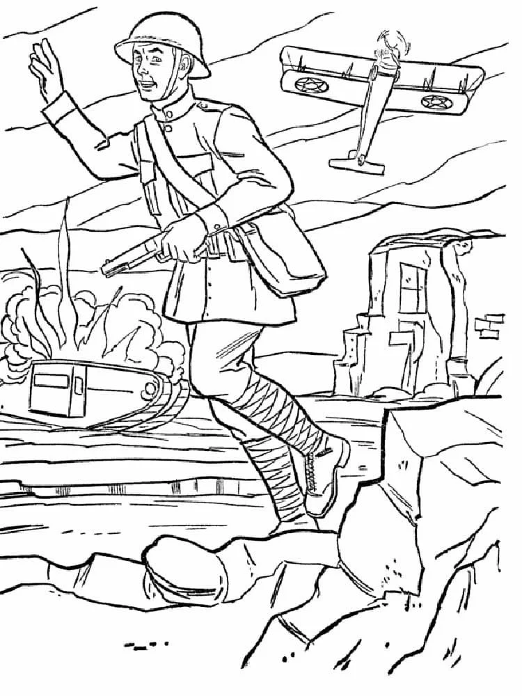 Soldaten Ausmalbilder 11