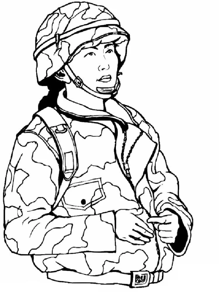 Soldaten Ausmalbilder 19
