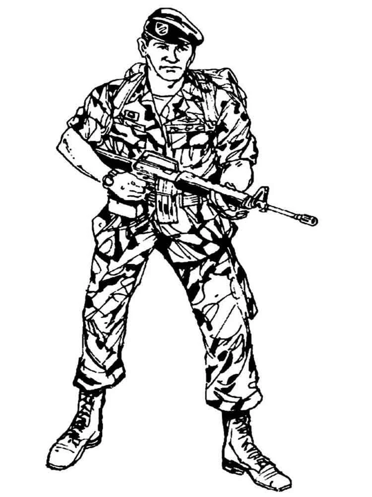 Soldaten Ausmalbilder 20