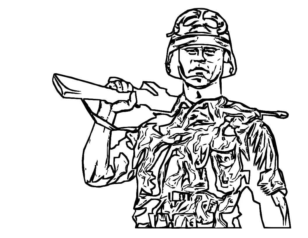 Soldaten Ausmalbilder 28