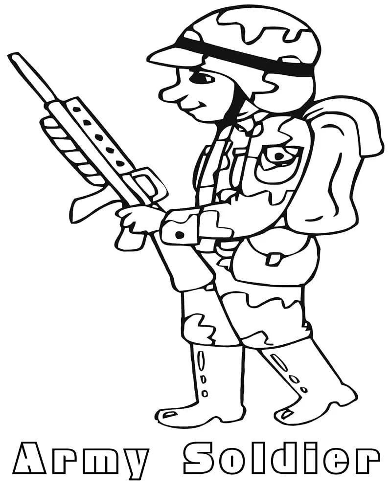 Soldaten Ausmalbilder 34