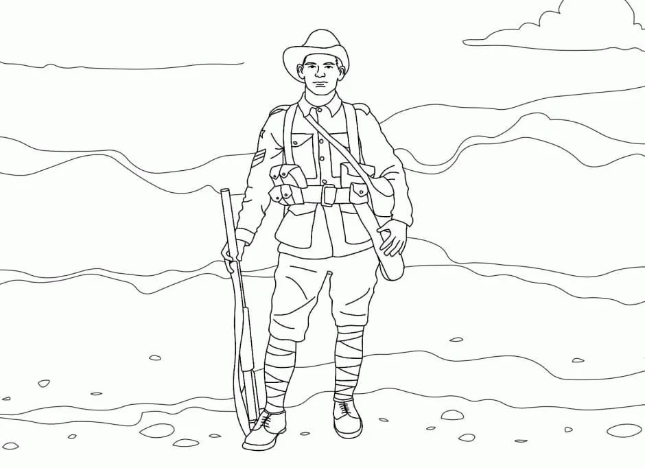 Soldaten Ausmalbilder 37