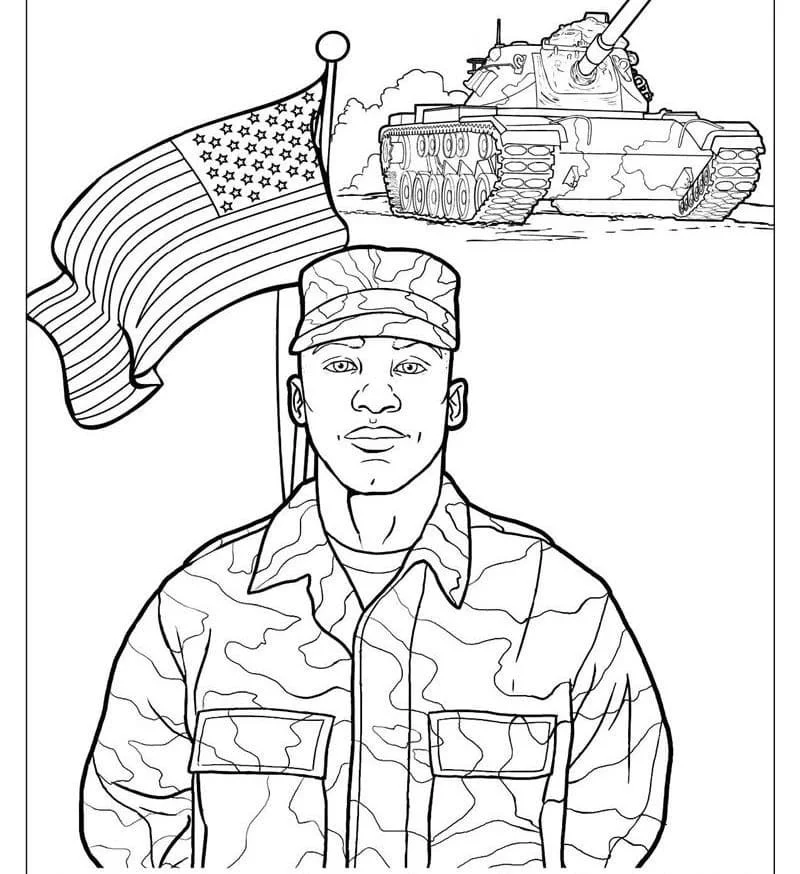 Soldaten Ausmalbilder 4