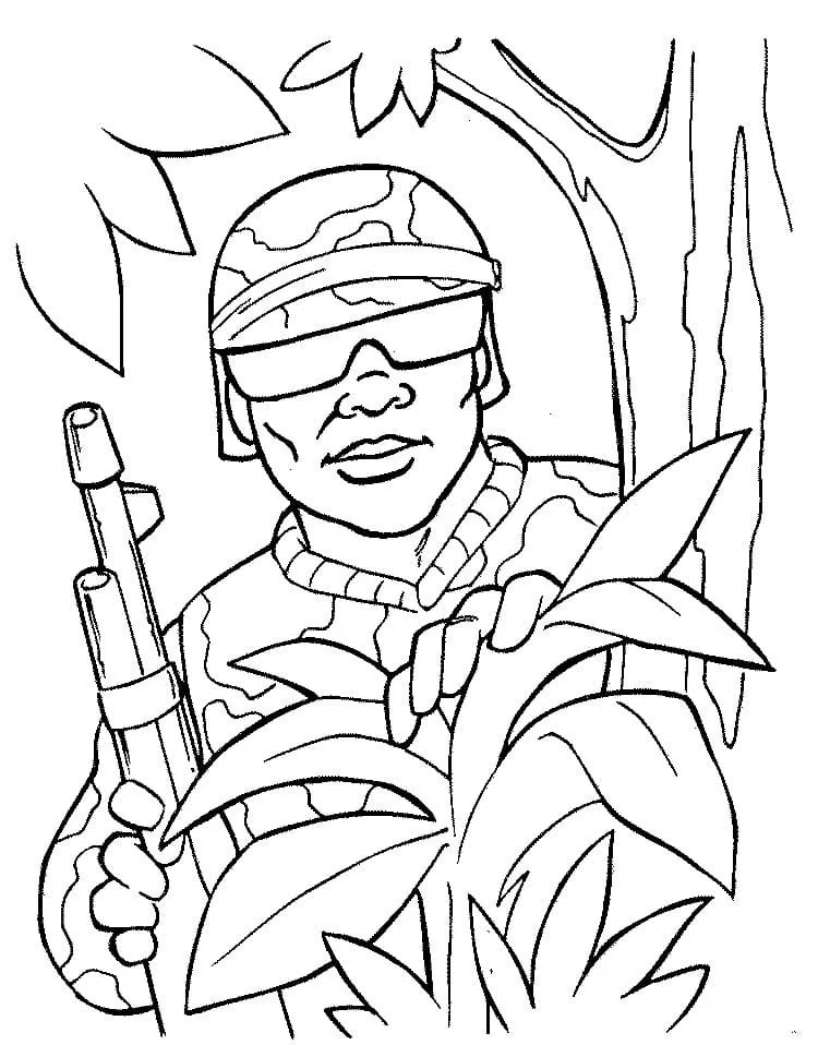 Soldaten Ausmalbilder 53