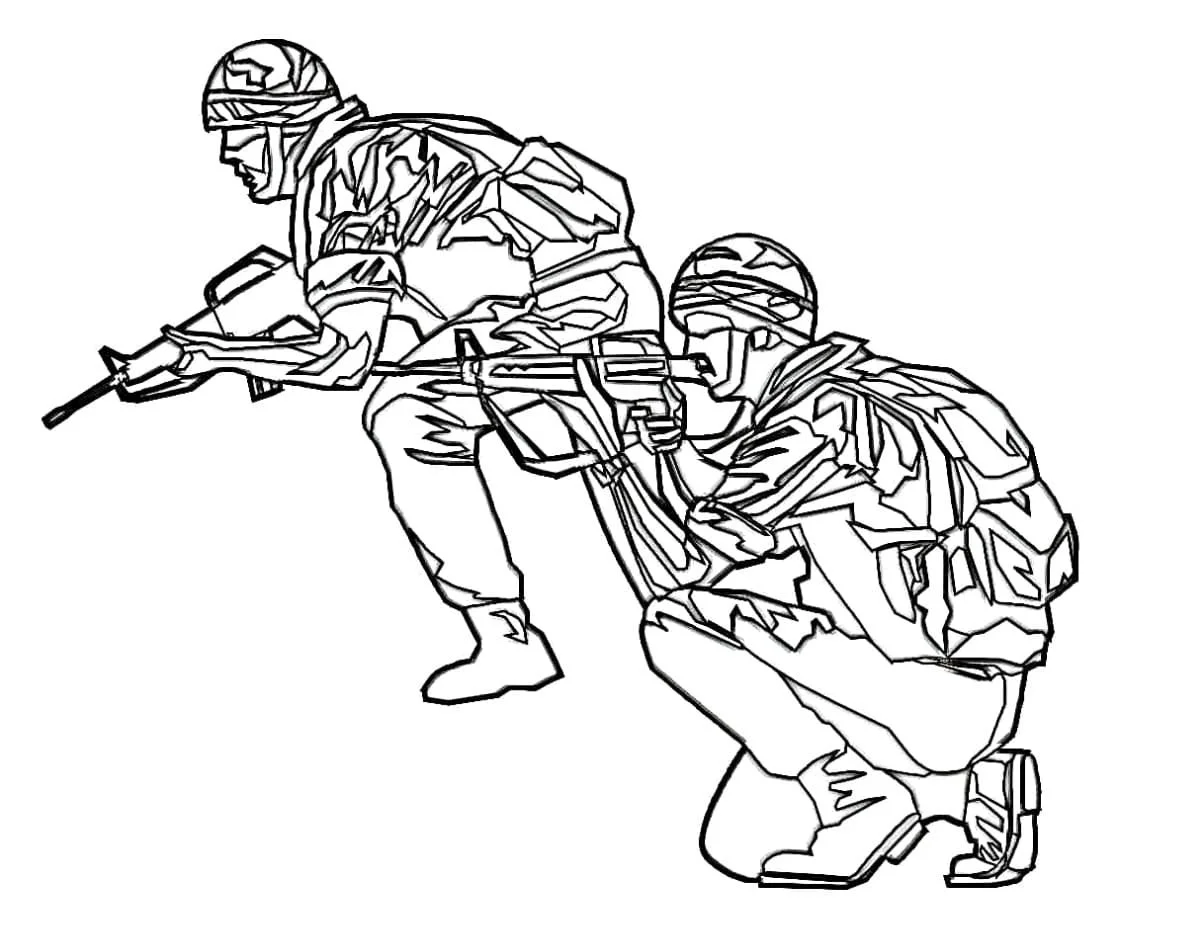 Soldaten Ausmalbilder 6