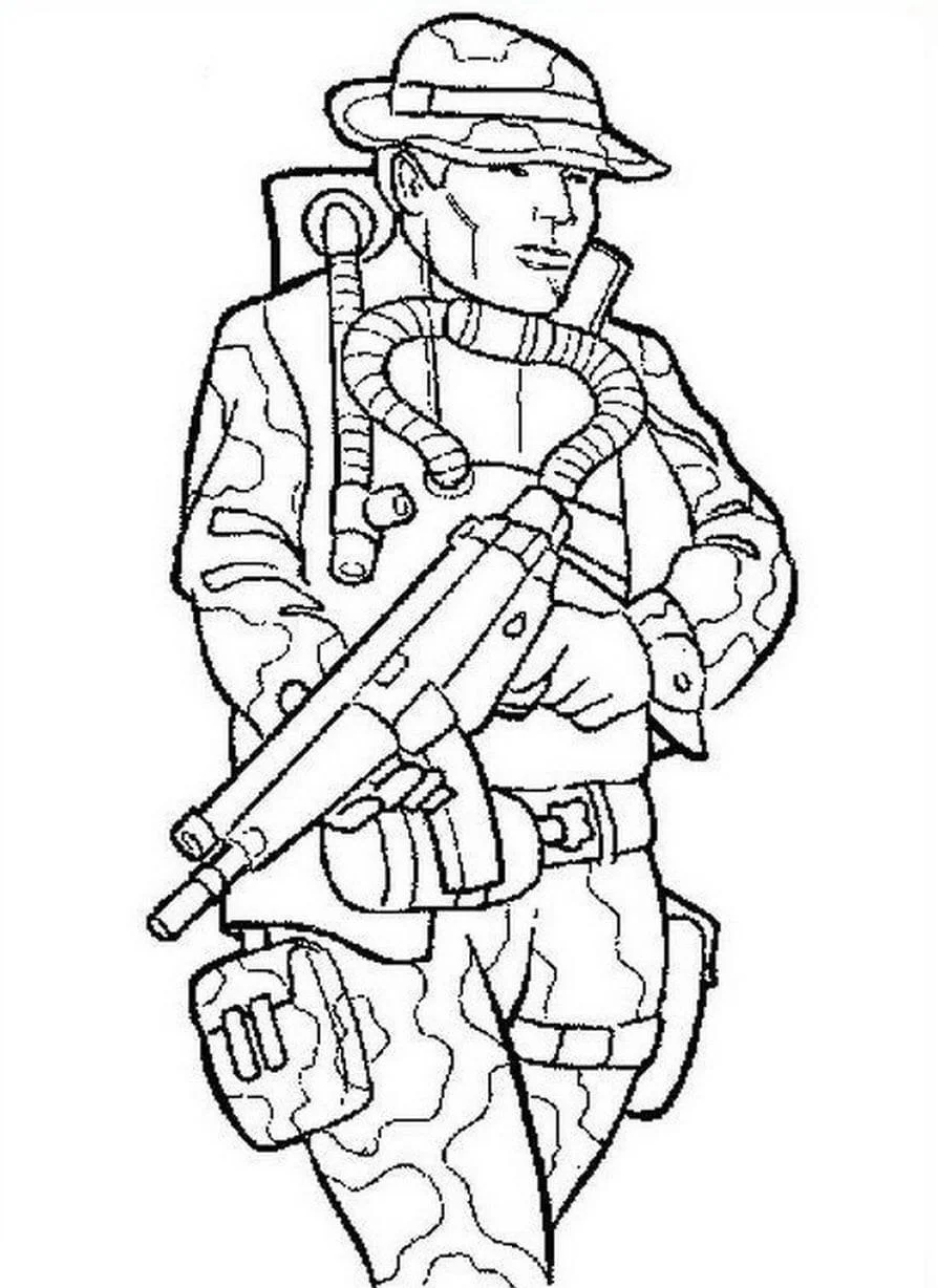 Soldaten Ausmalbilder 71