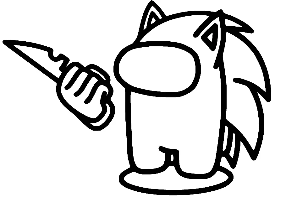 Sonic Coloring Pages 1