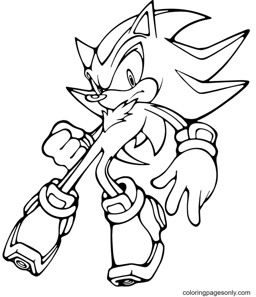 Sonic Coloring Pages 20