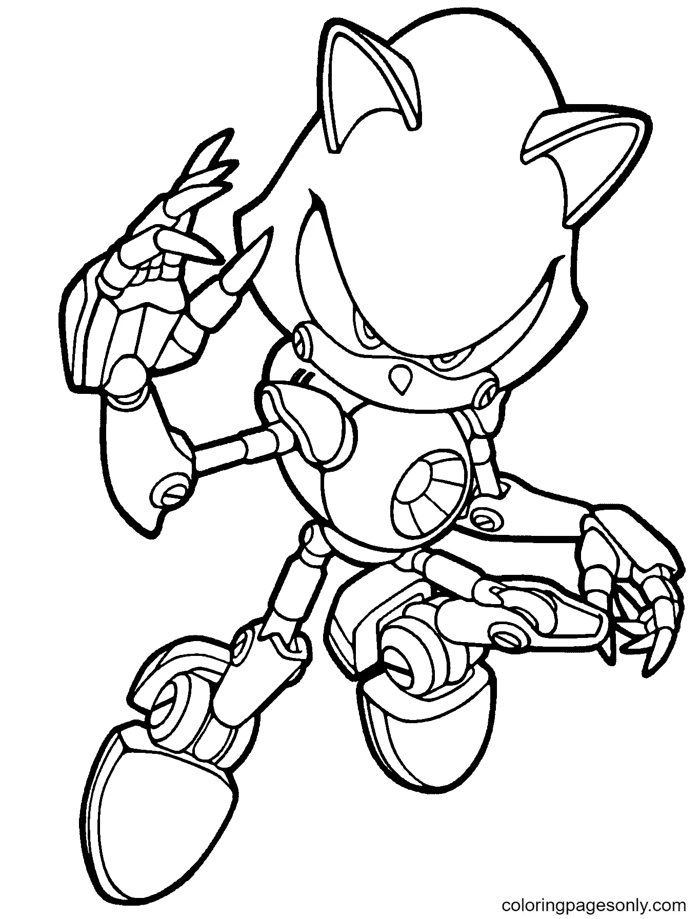 Sonic Coloring Pages 3
