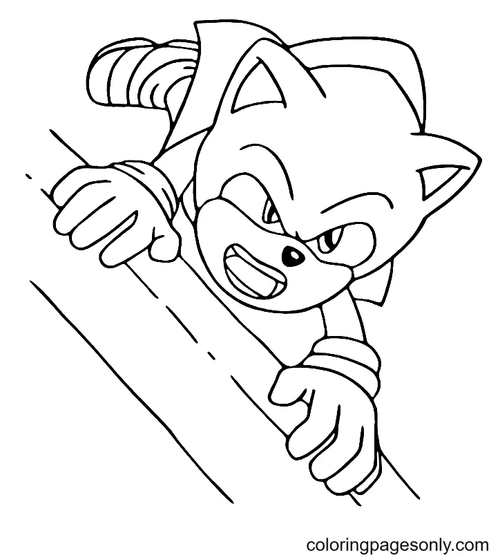 Sonic Coloring Pages 53