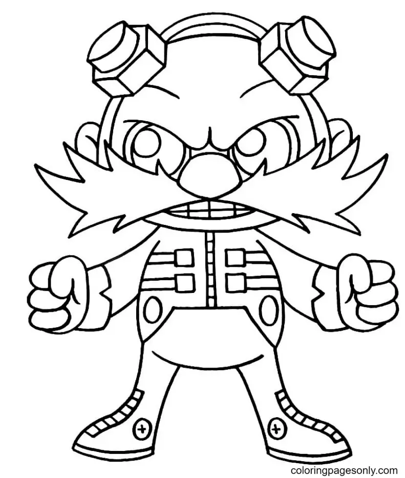 Sonic The Hedgehog 2 Para Colorear 34