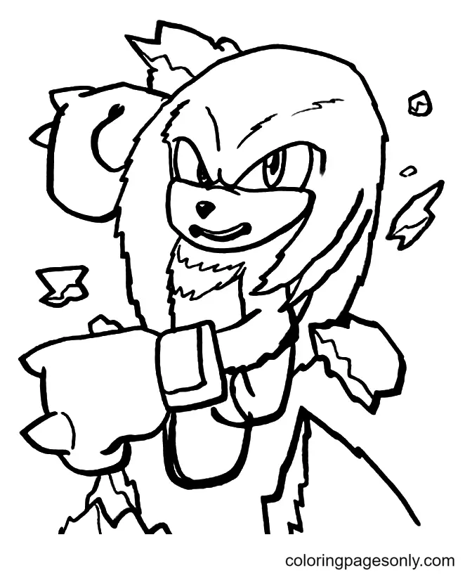 Sonic The Hedgehog 2 Para Colorear 55