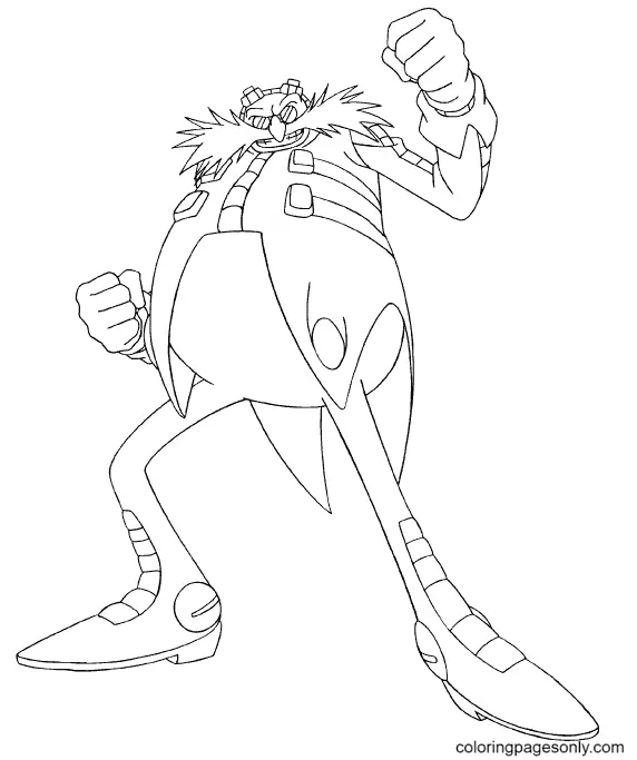 Sonic The Hedgehog 2 Para Colorear 58