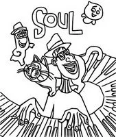 Desenhos de Soul Para Colorir 17