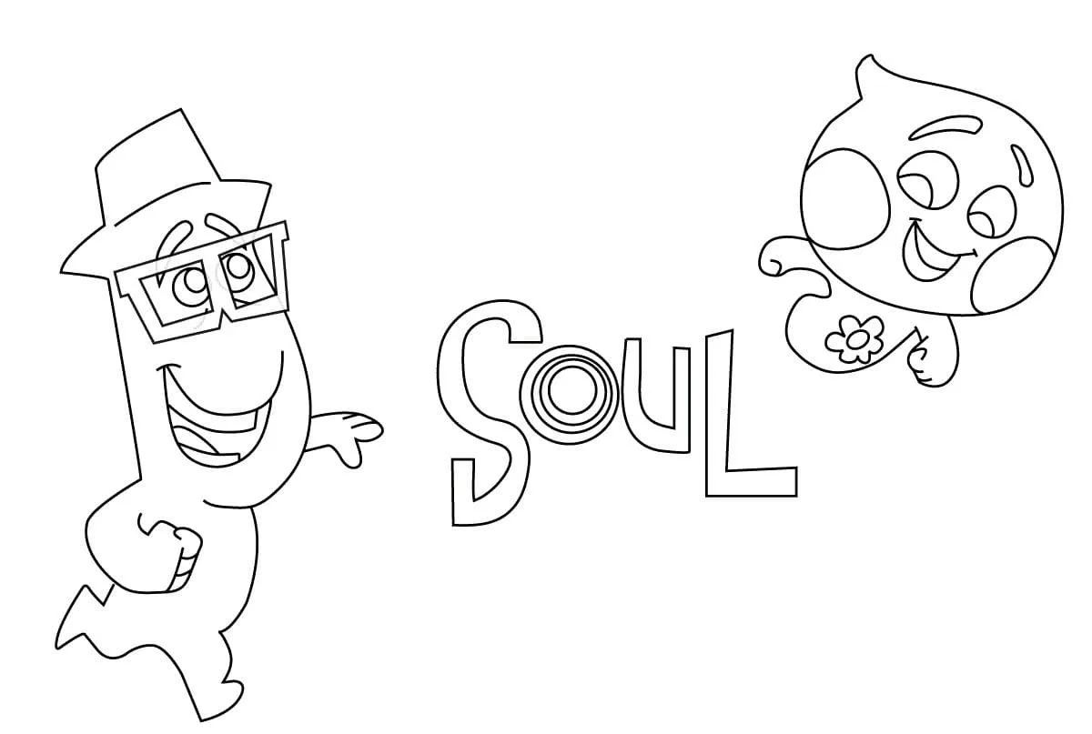 Desenhos de Soul Para Colorir 19
