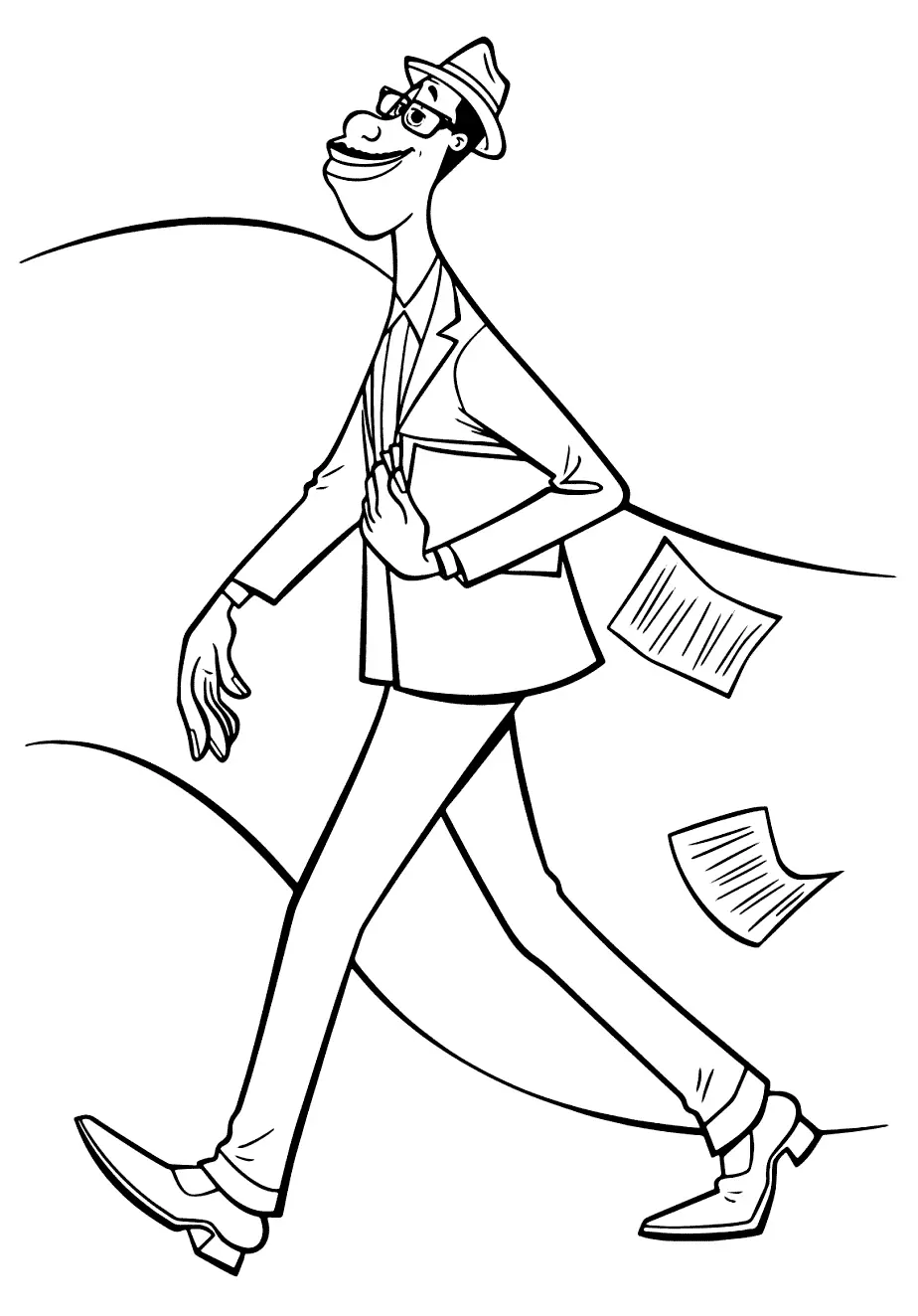 Desenhos de Soul Para Colorir 23